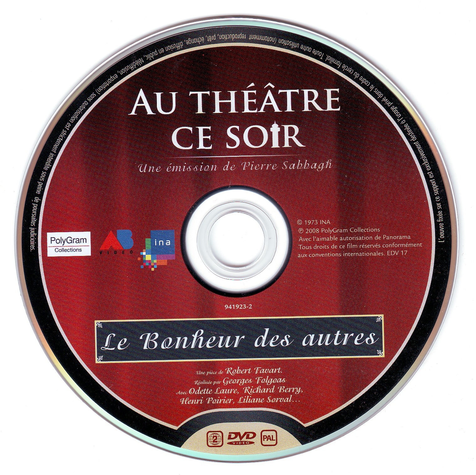 Au theatre ce soir - Le bonheur des autres