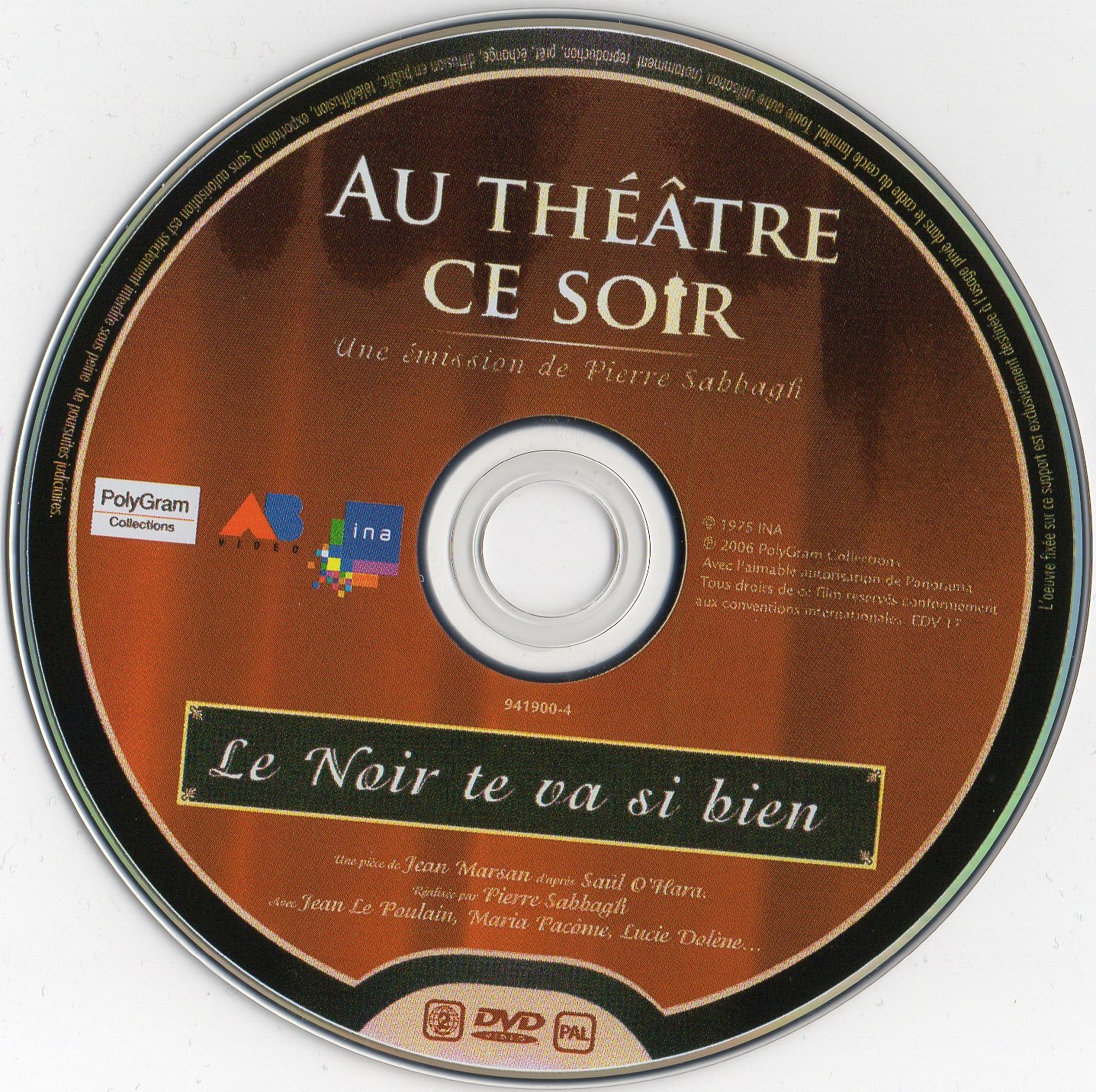 Au theatre ce soir - Le noir te va si bien