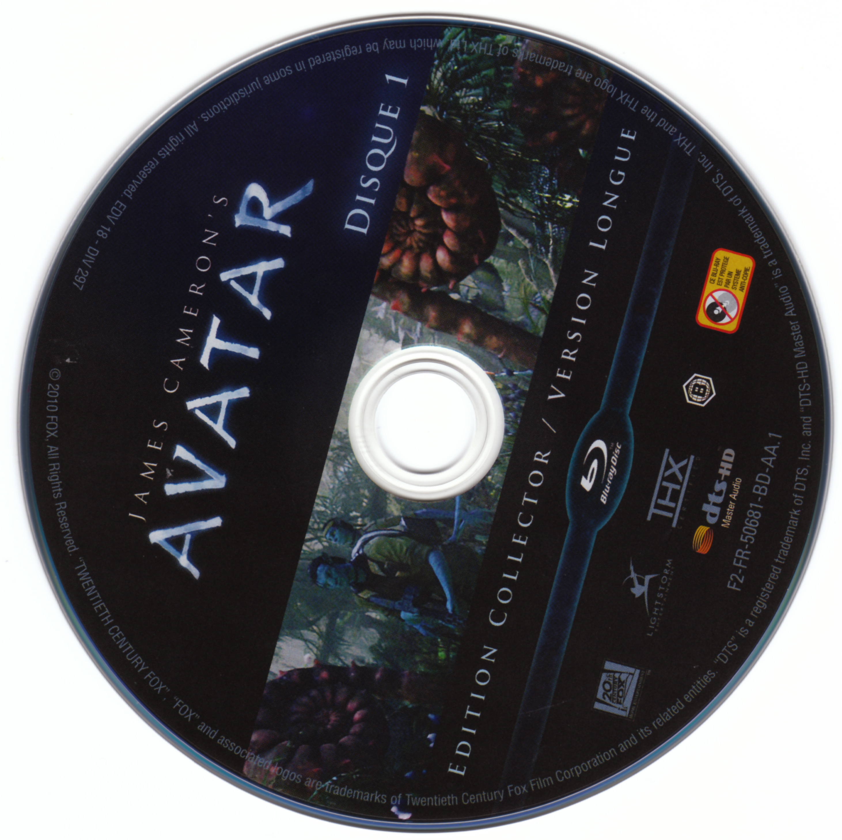 Avatar DISC 1 (BLU-RAY)