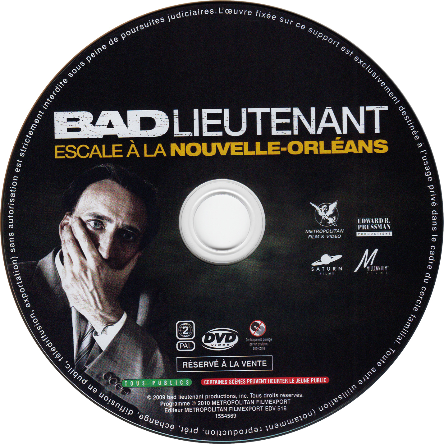 Bad lieutenant escale  la Nouvelle-Orlans