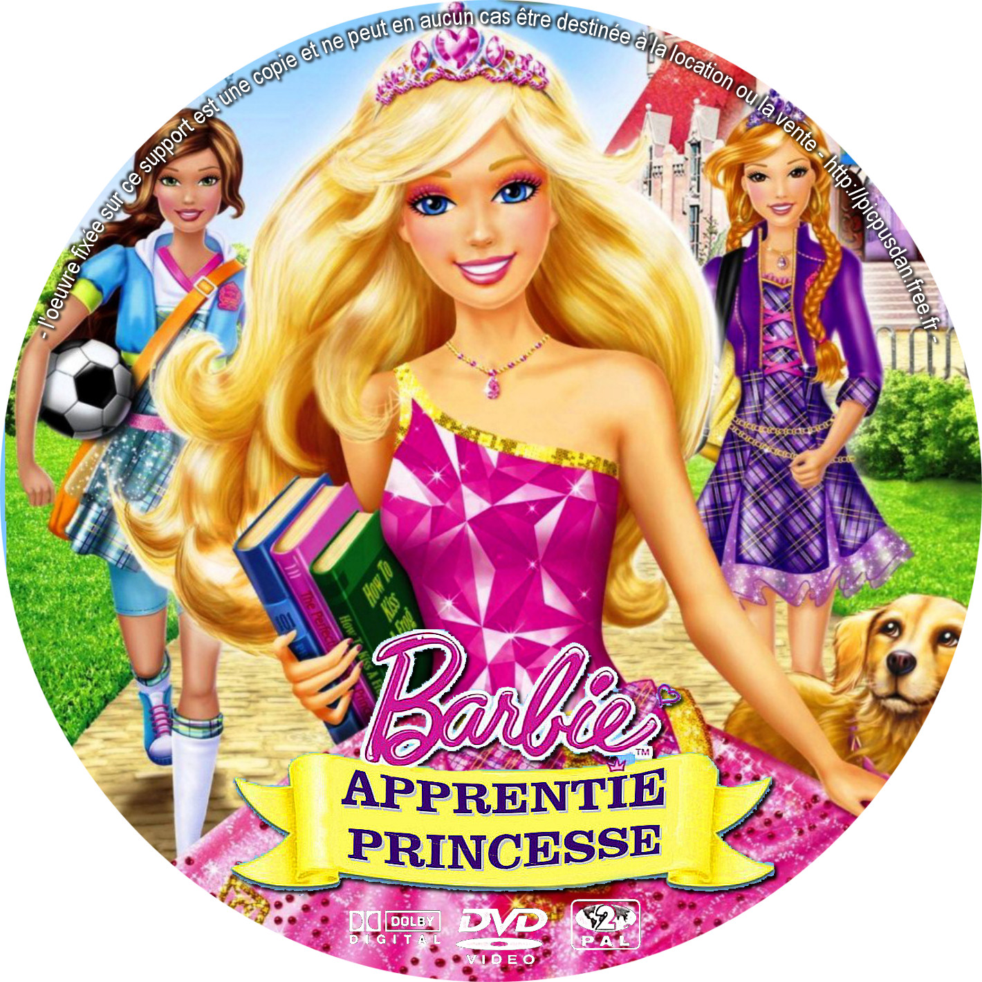 Barbie apprentie princesse custom