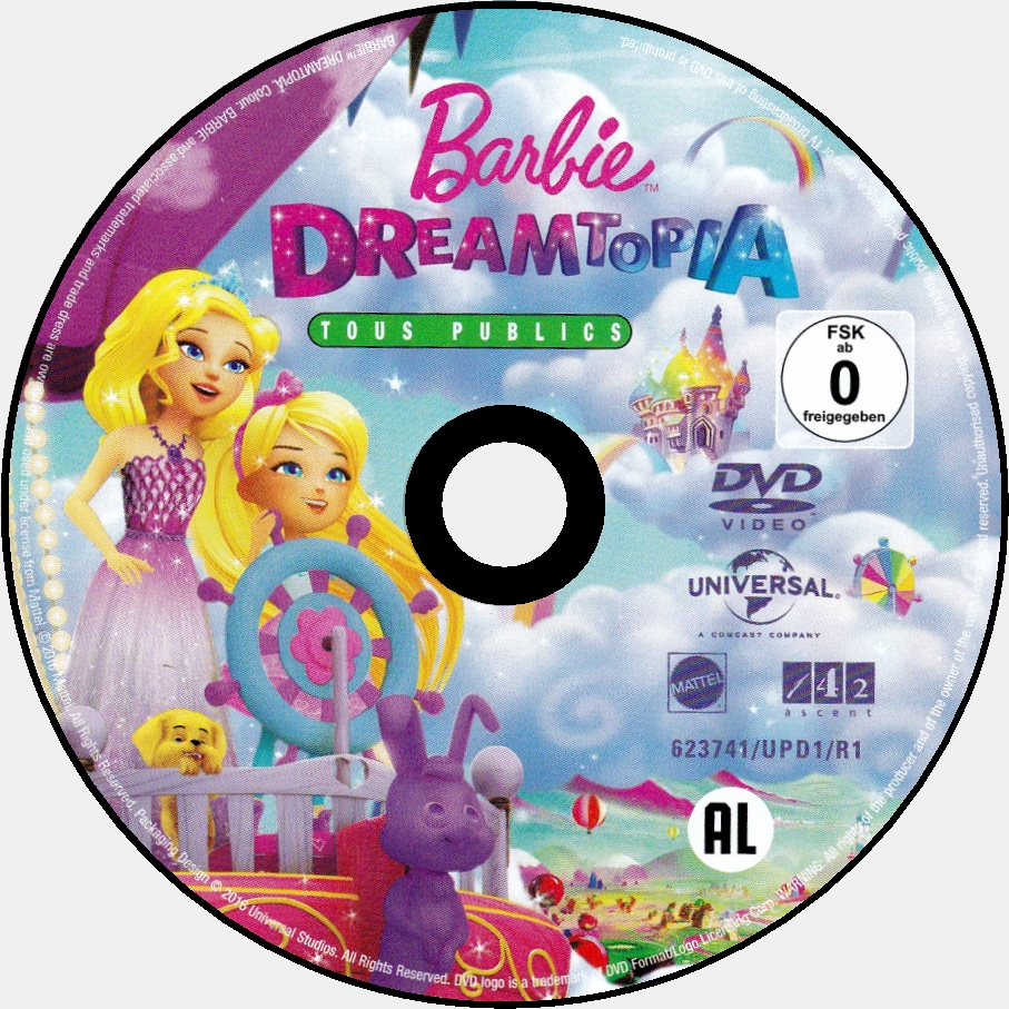 Barbie aventure dans les toiles - Dreamtopia custom v2