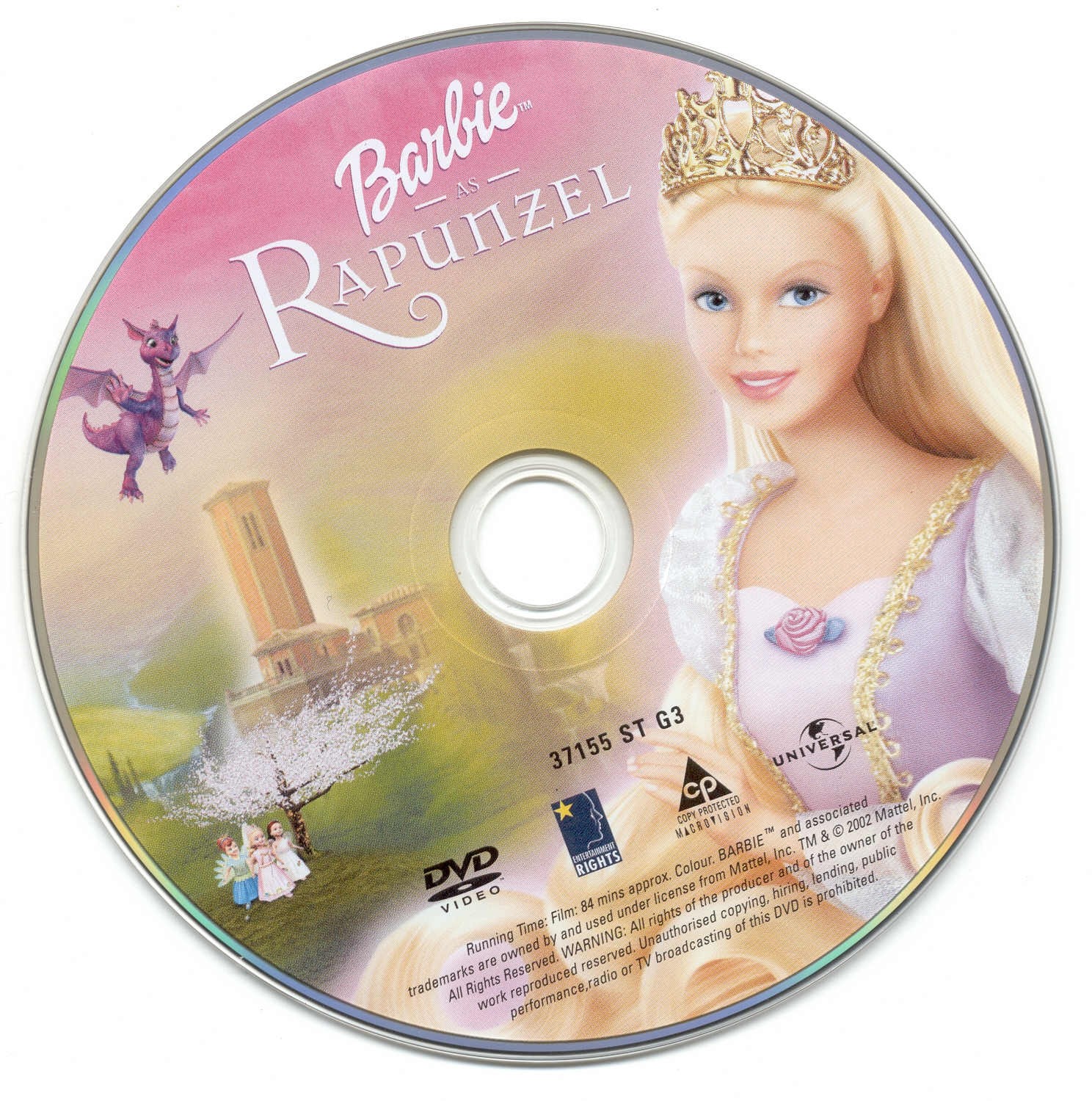 Barbie princesse raiponce