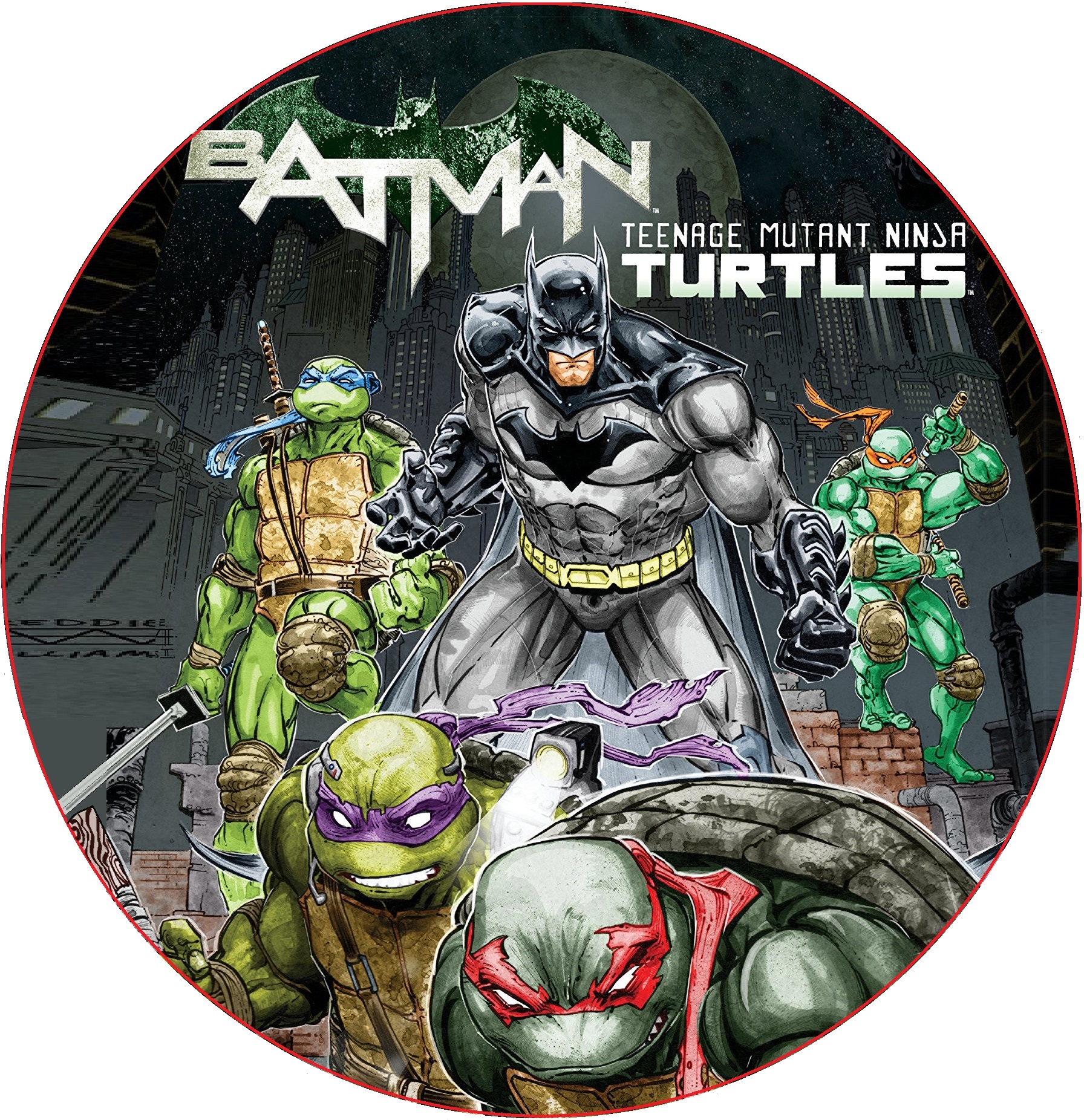 Batman vs Teenage Mutant Ninja Turtles custom