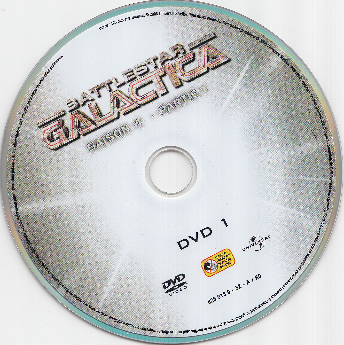 Battlestar Galactica Saison 4 partie 1 DVD 1
