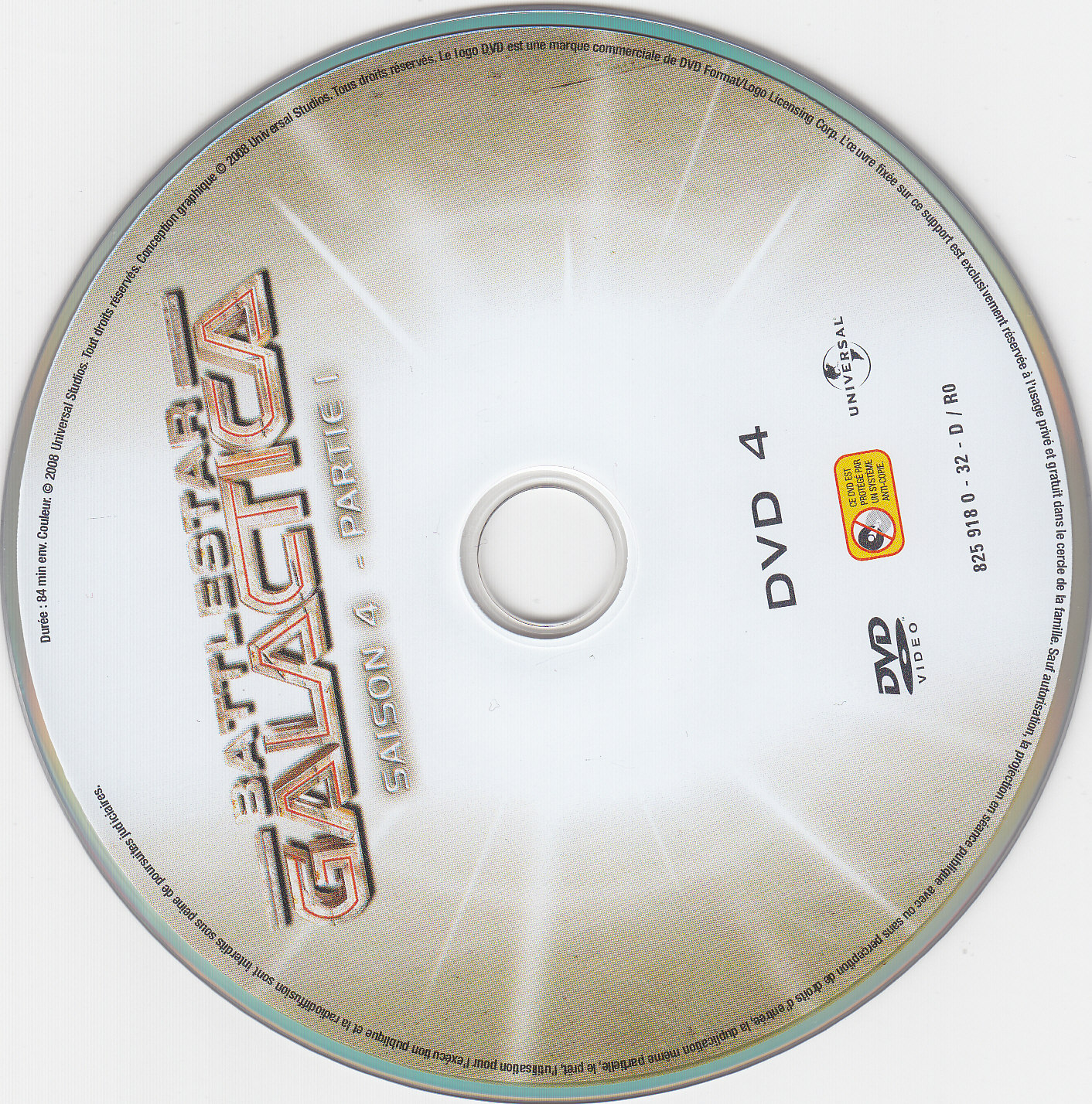 Battlestar Galactica Saison 4 partie 1 DVD 4