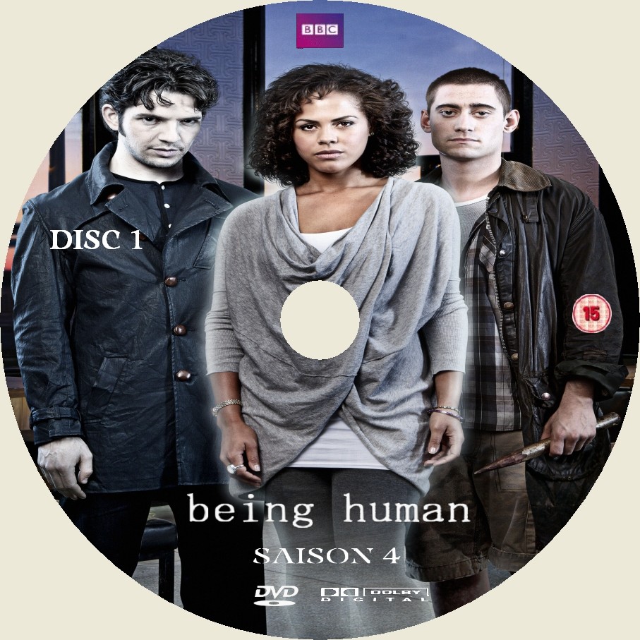 Being Human Saison 4 DISC 1 custom 