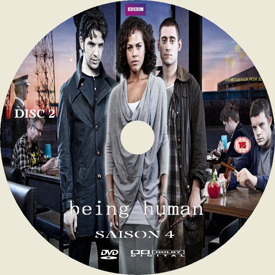 Being Human Saison 4 DISC 5 custom 