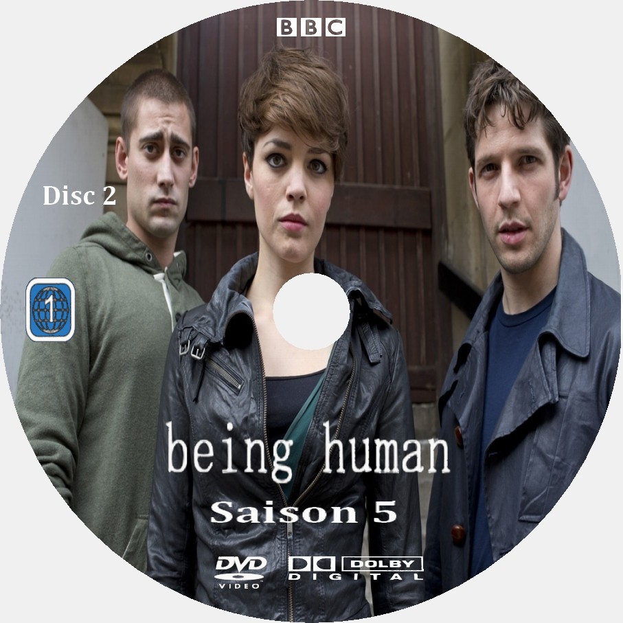 Being Human Saison 5 DISC 2 custom 