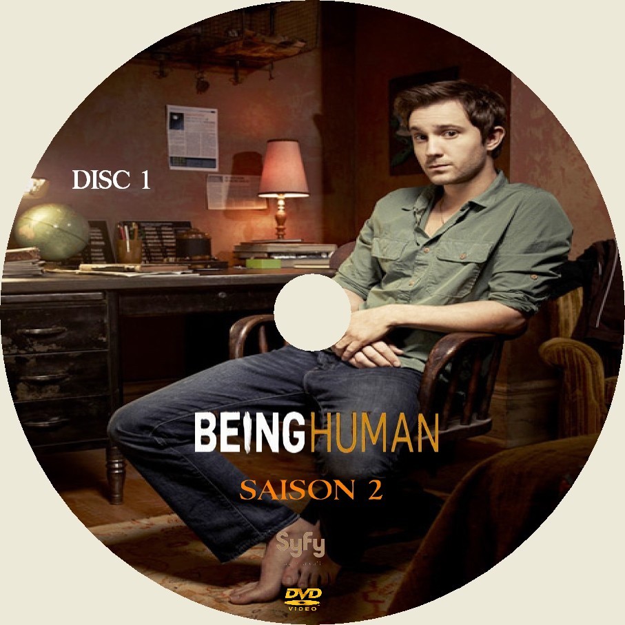 Being Human US Saison 2 DISC 1 custom