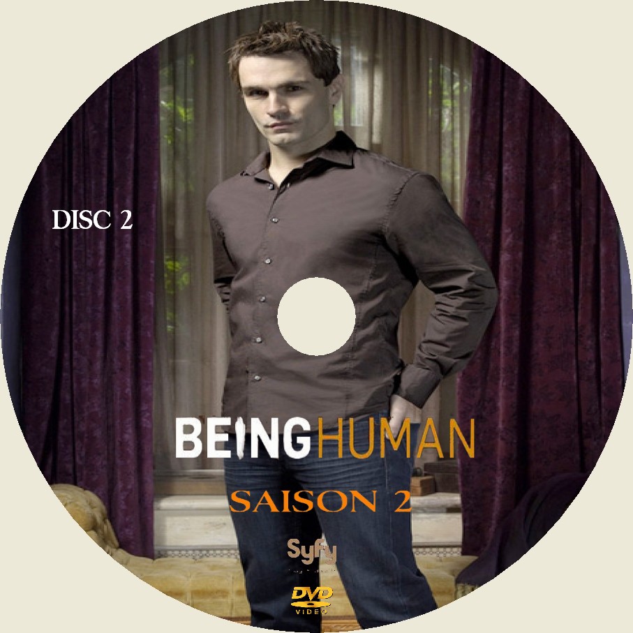 Being Human US Saison 2 DISC 2 custom