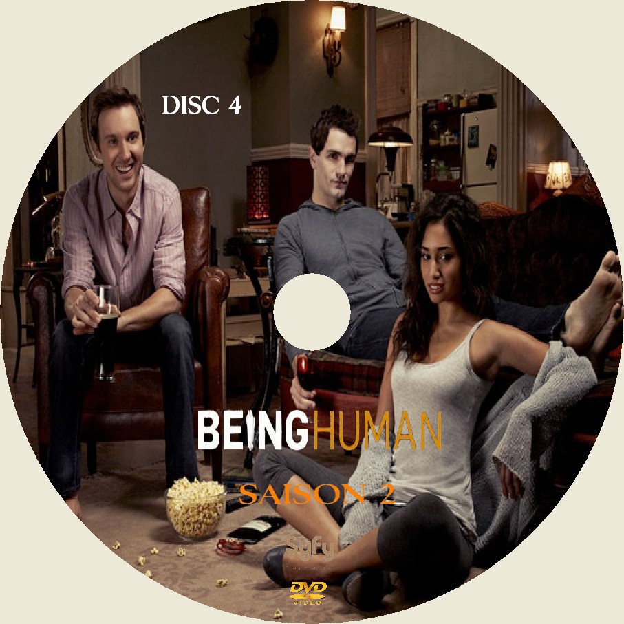 Being Human US Saison 2 DISC 4 custom