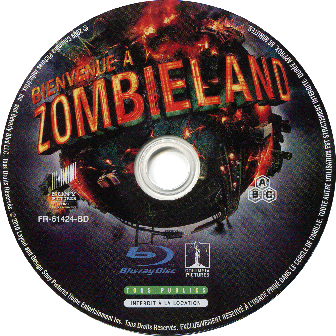 Bienvenue  Zombieland (BLU-RAY)