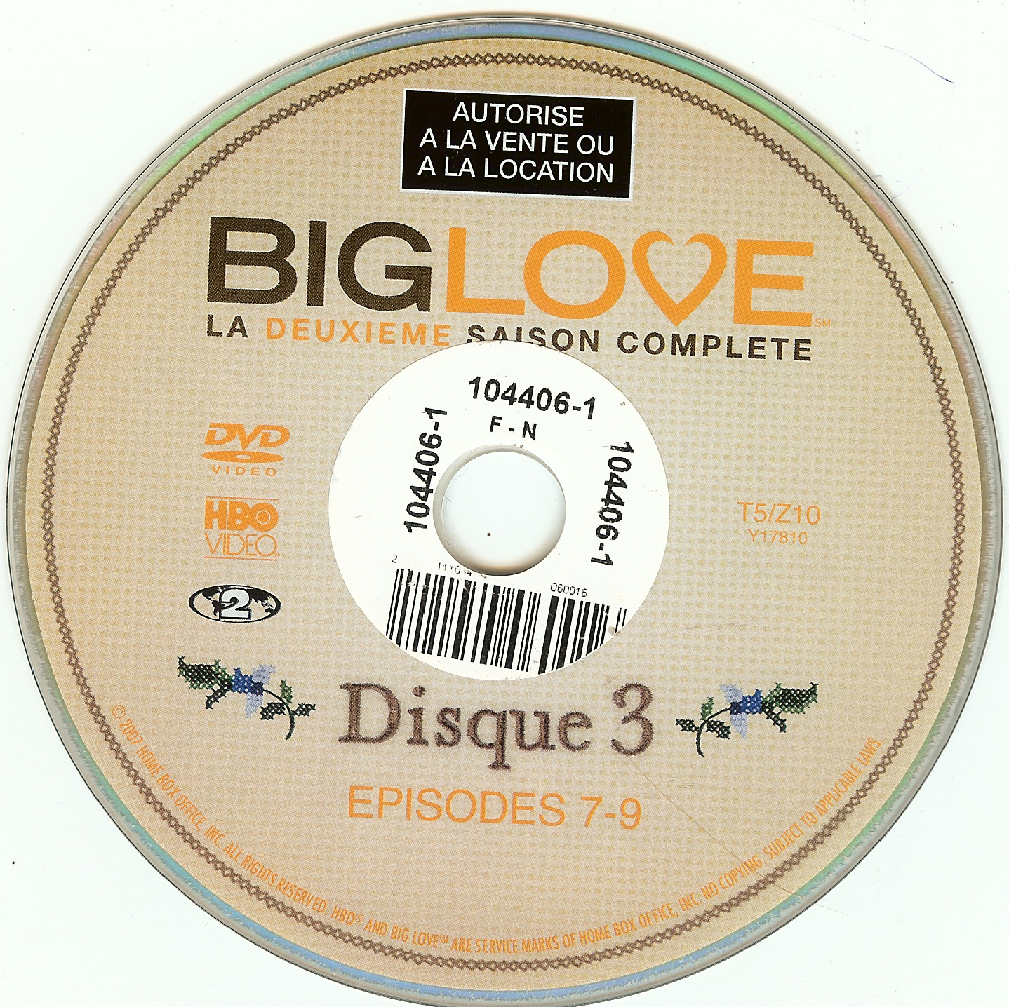 Big Love Saison 2 DVD 3