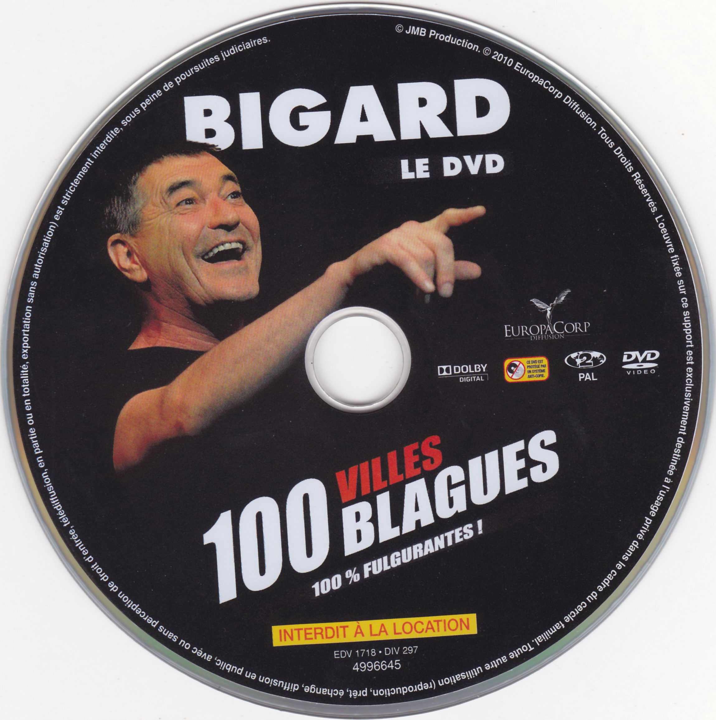 Bigard 100 blagues 100 villes