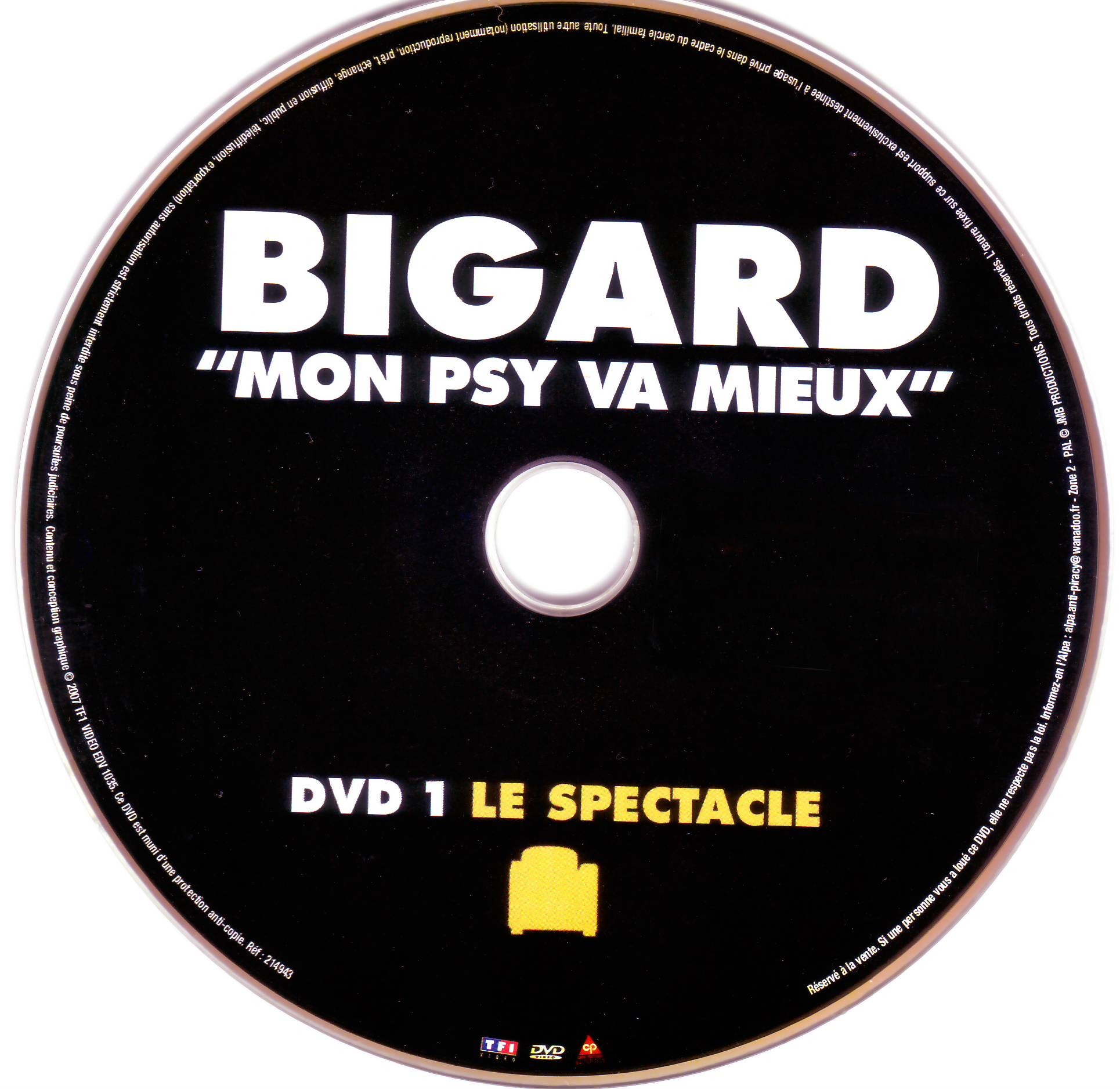 Bigard mon psy va mieux DISC 1