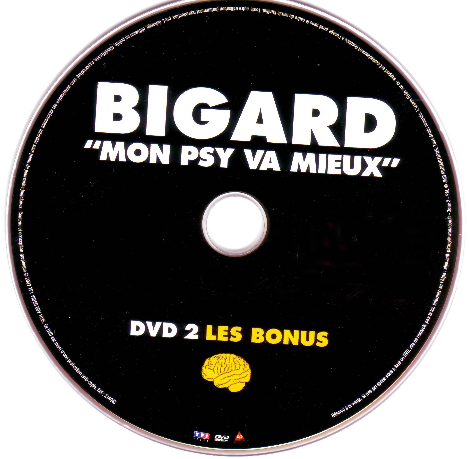 Bigard mon psy va mieux DISC 2