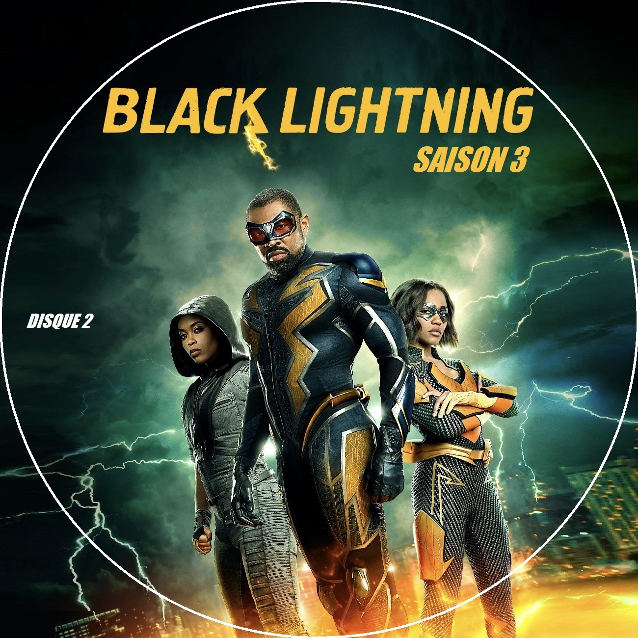 Black Lightning saison 3 DISC 2 custom