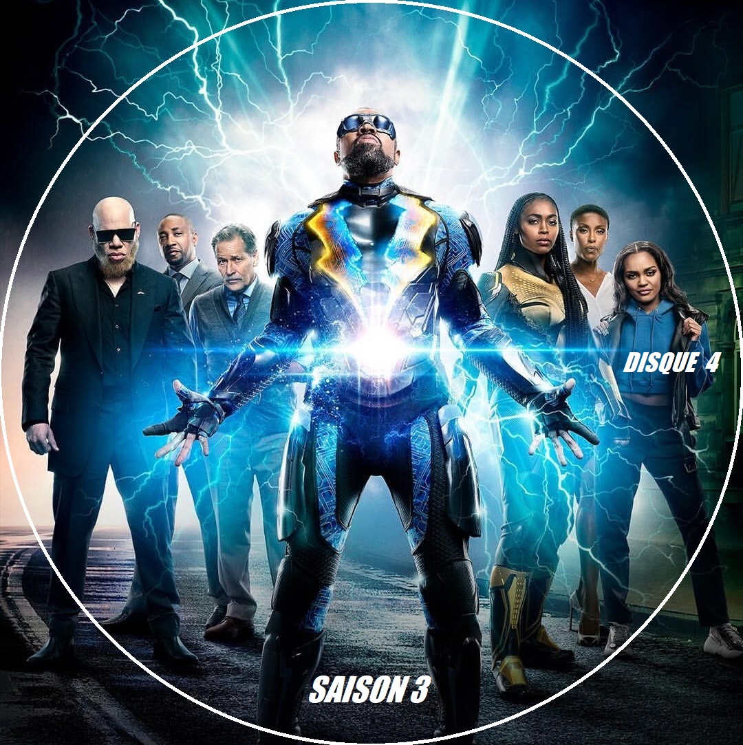 Black Lightning saison 3 DISC 4 custom