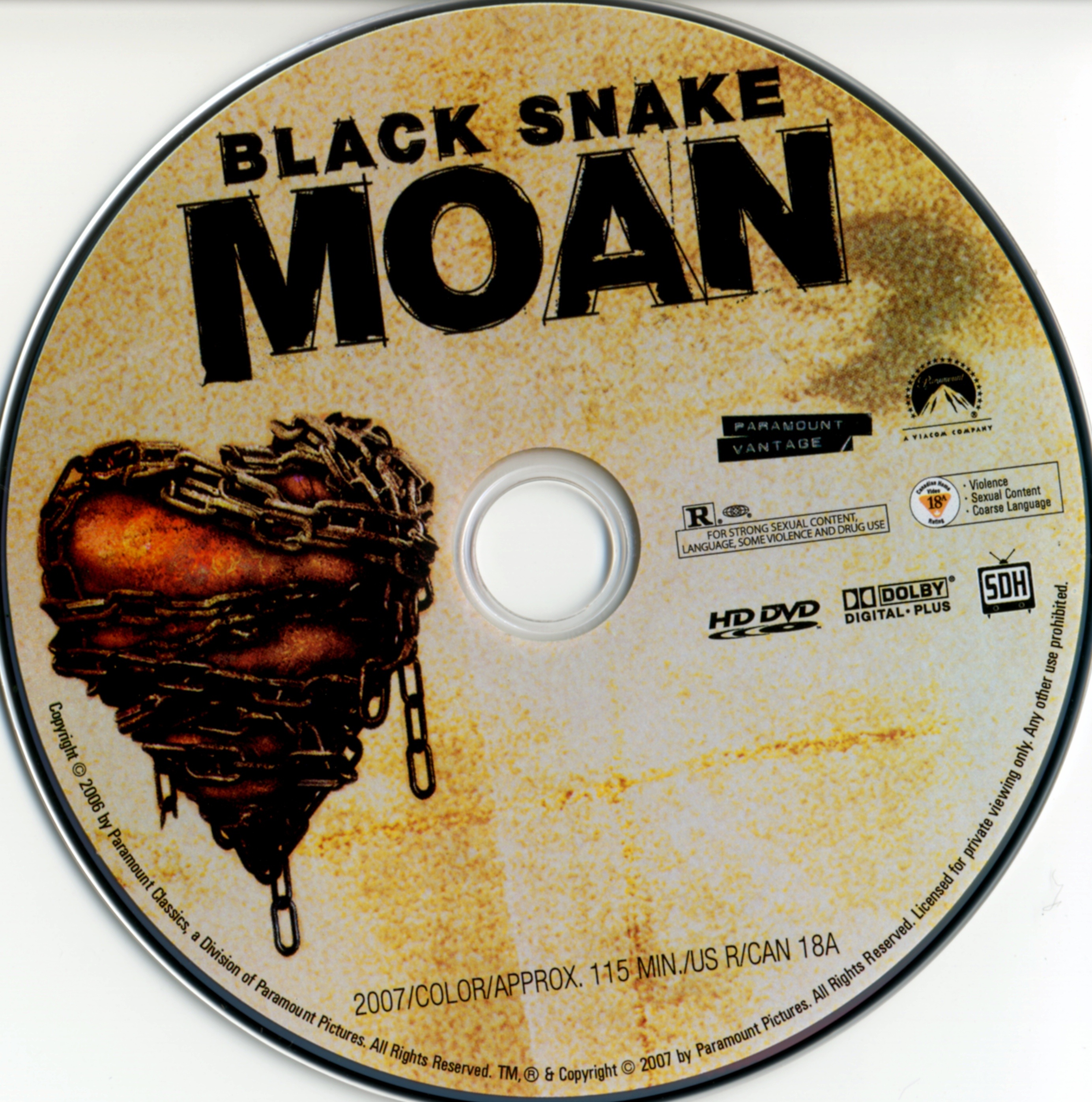 Black snake moan Zone 1