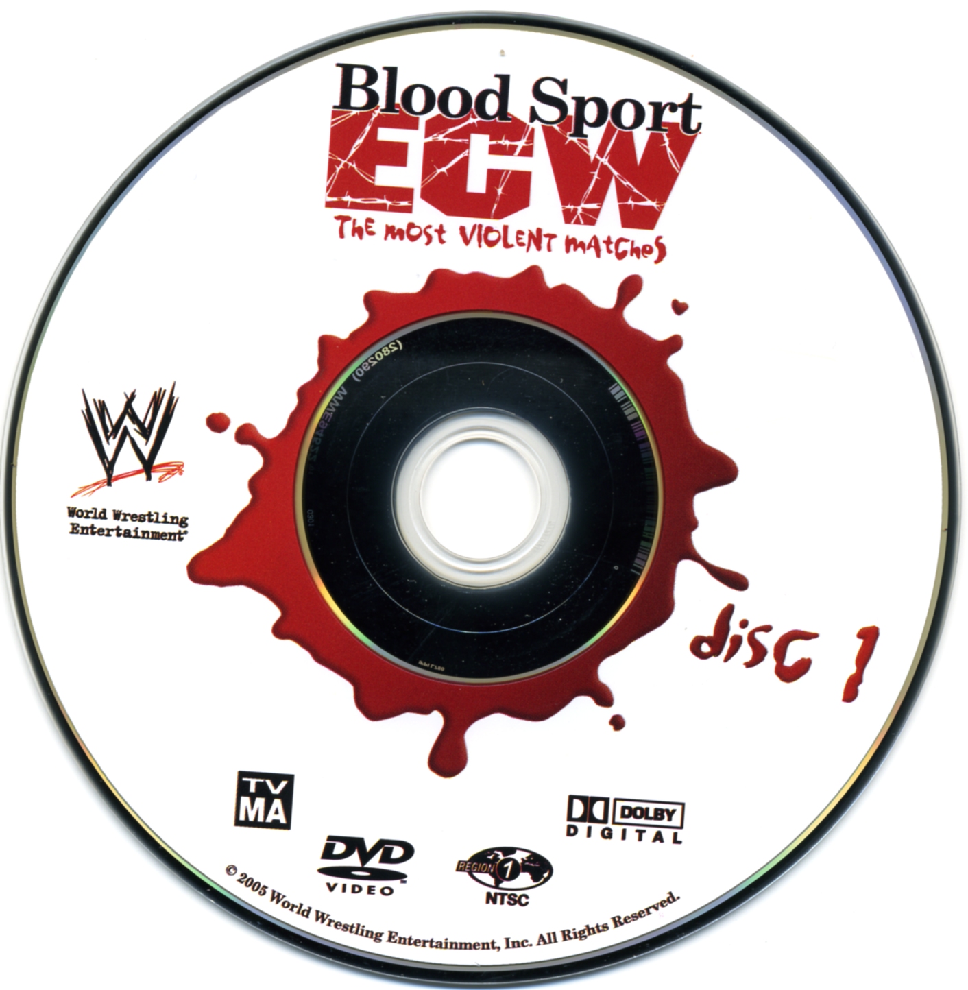 Bloodsport ECW DVD 1 Zone 1