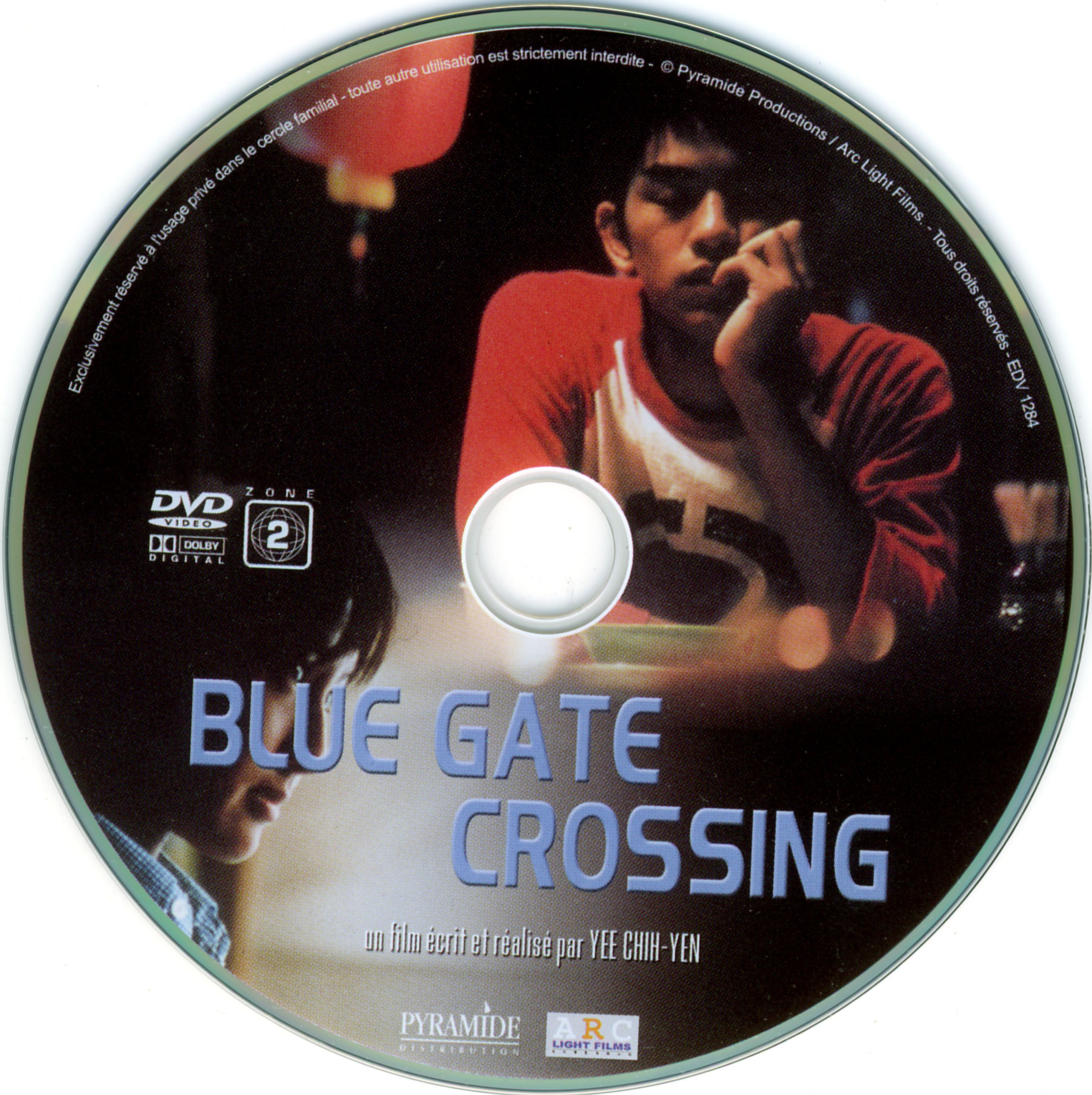 Blue gate crossnig