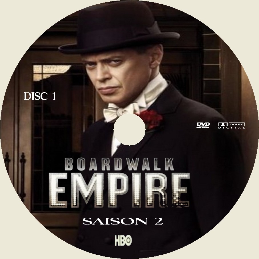 Boardwalk Empire Saison 2 DISC 1 custom