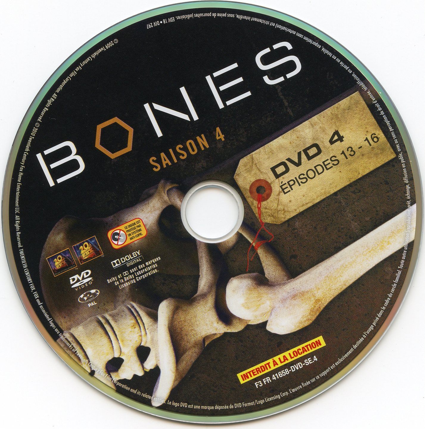 Bones Saison 4 DVD 4