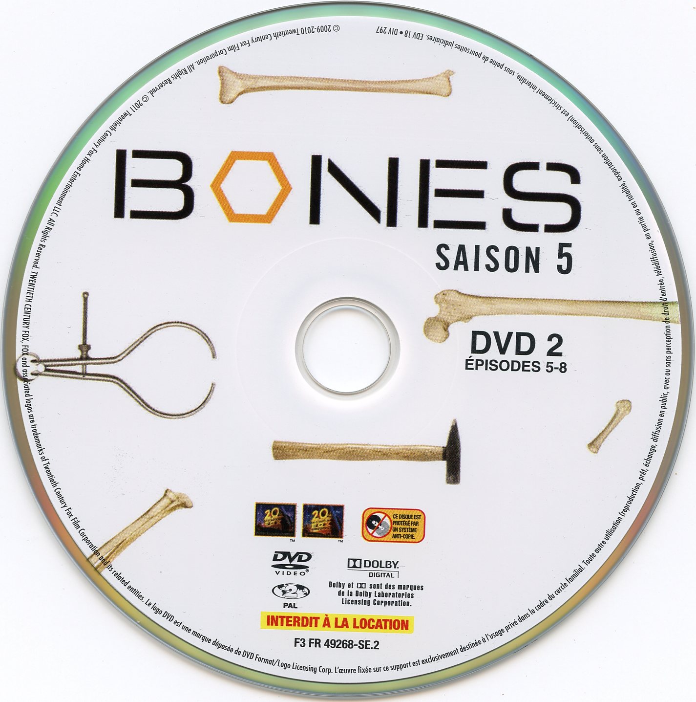 Bones Saison 5 DVD 2