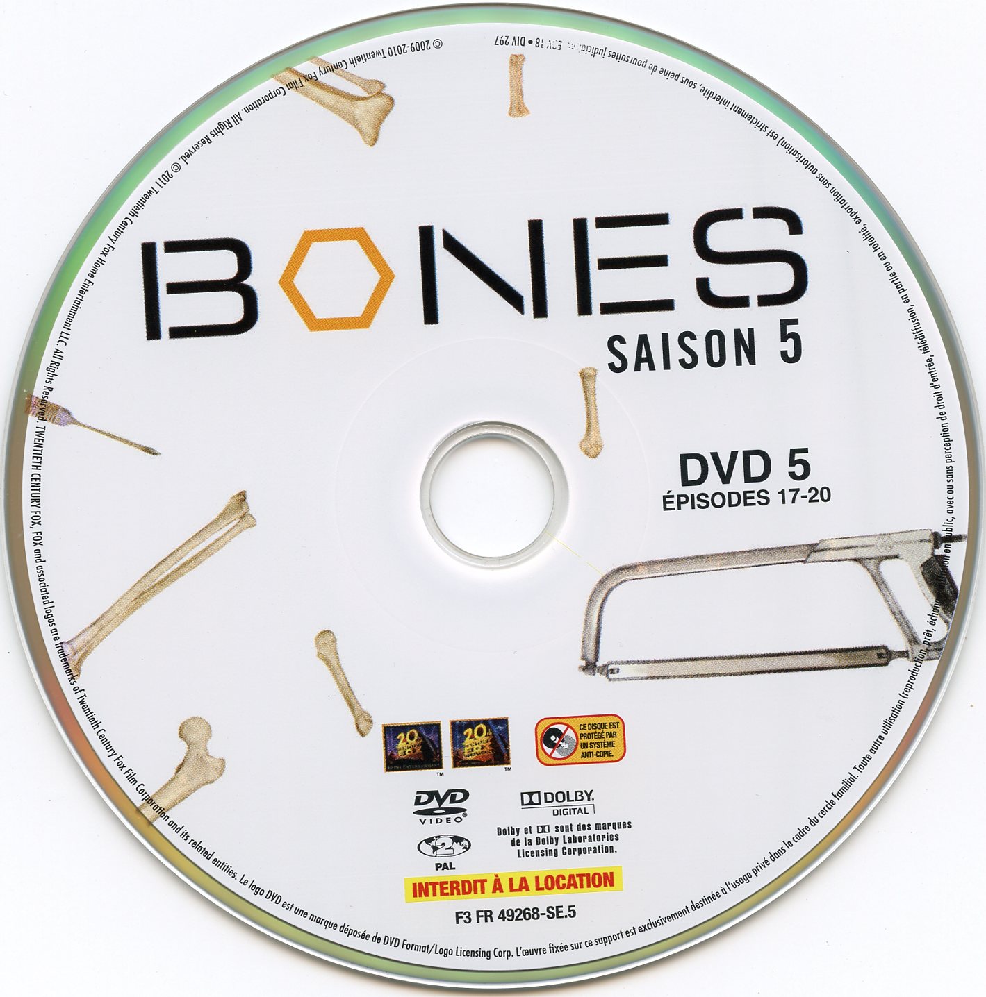 Bones Saison 5 DVD 5
