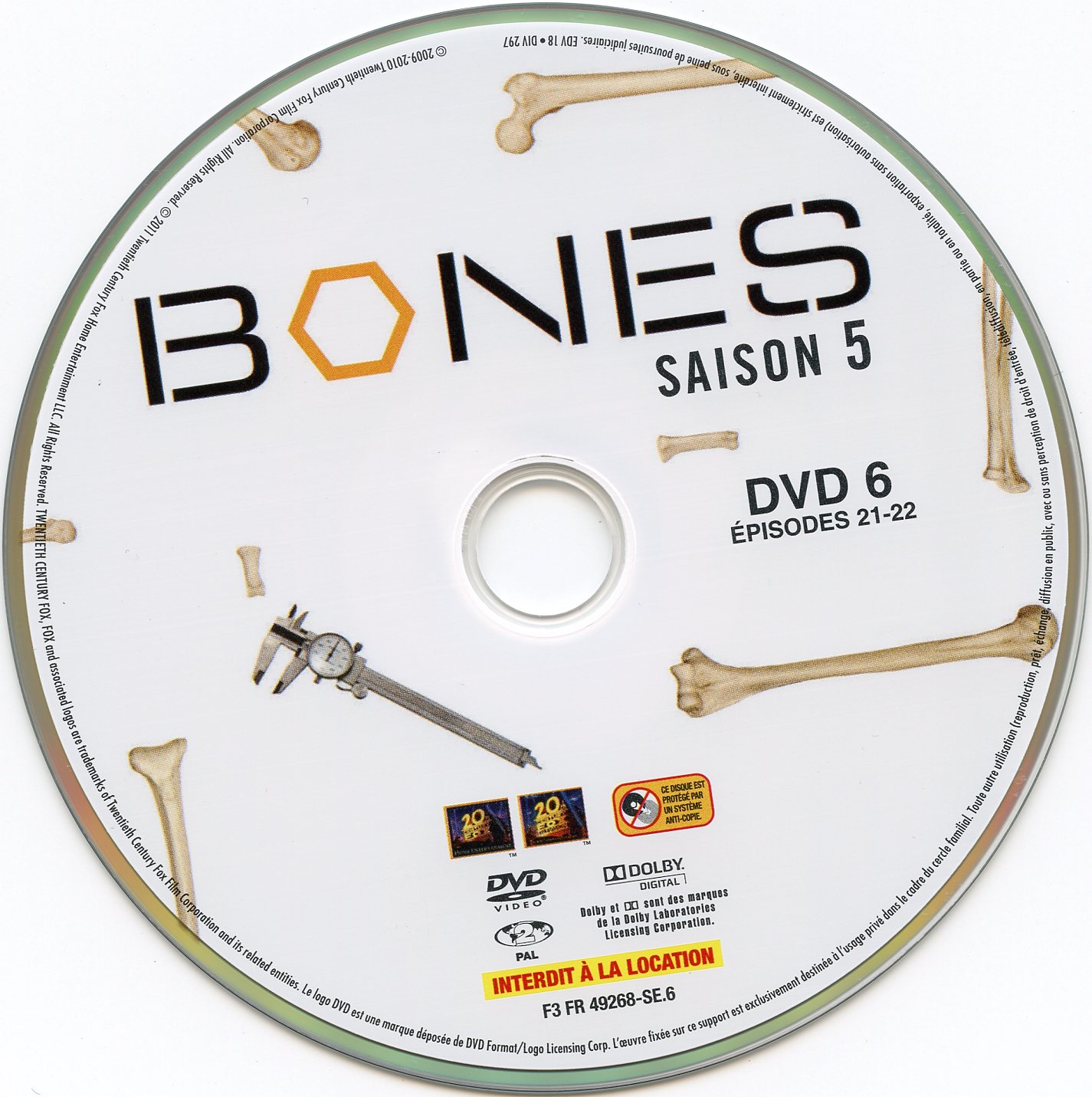 Bones Saison 5 DVD 6