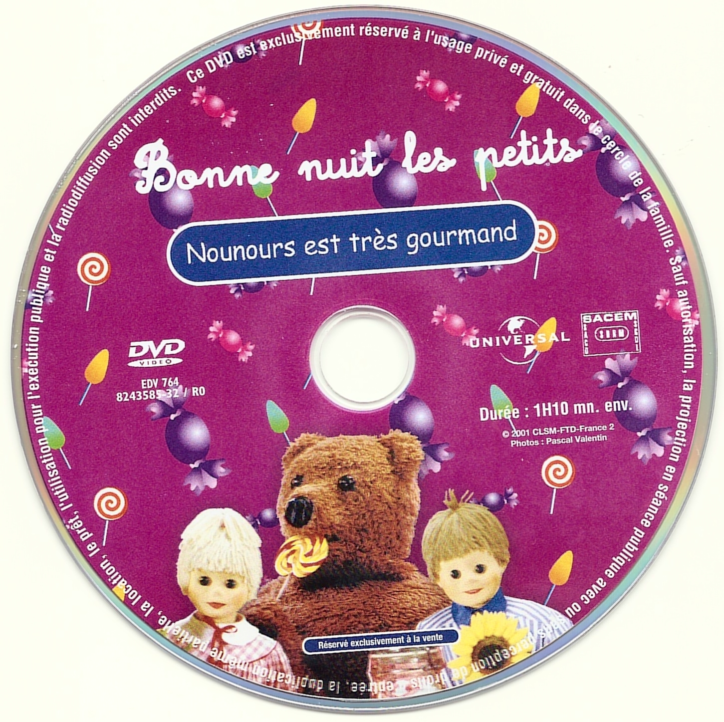 Bonne nuit les petits - Nounours est tres gourmand