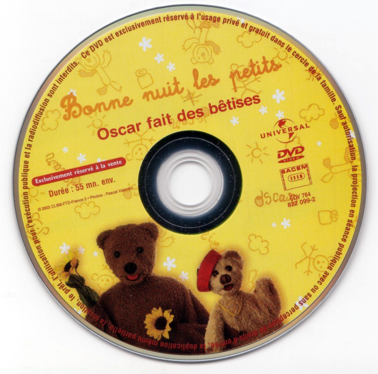 Bonne nuit les petits - Oscar fait des betises