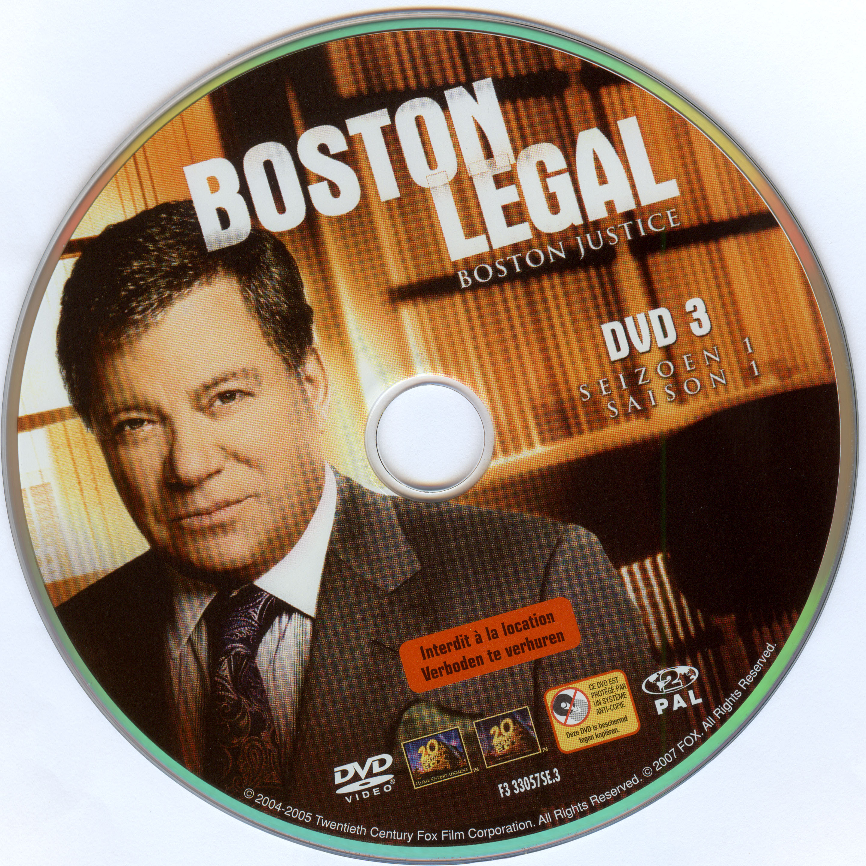 Boston legal - Boston justice Saison 1 DISC 3