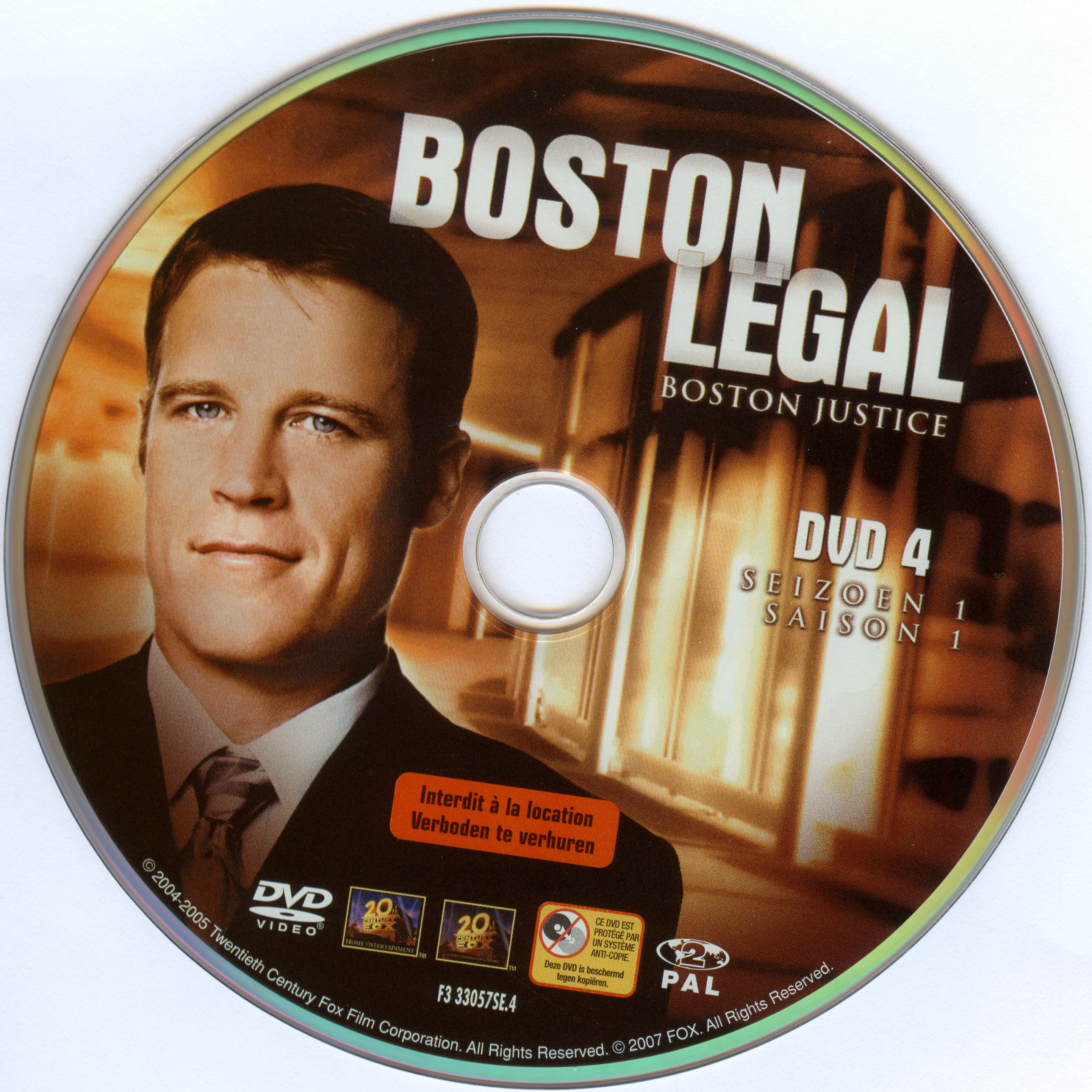 Boston legal - Boston justice Saison 1 DISC 4