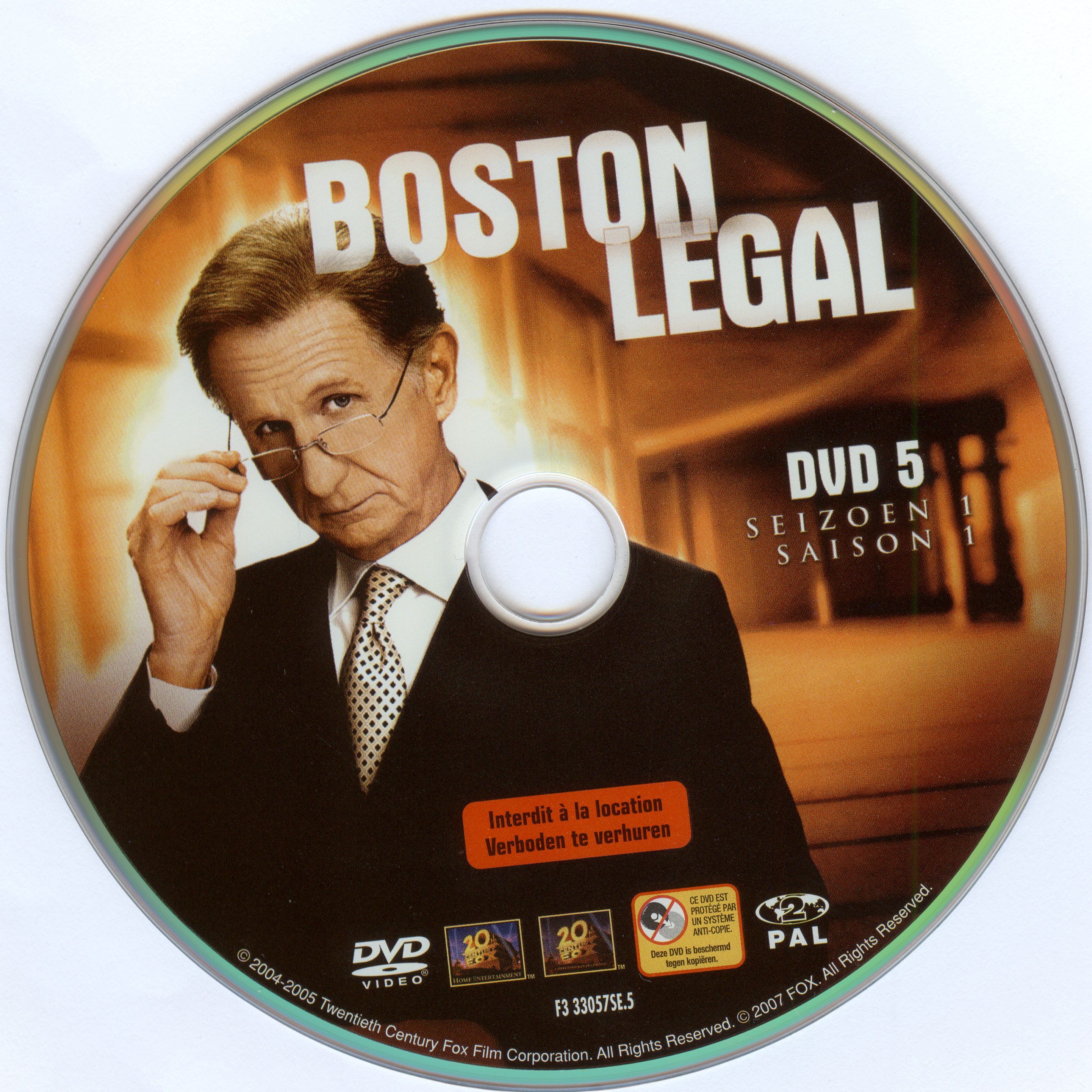 Boston legal - Boston justice Saison 1 DISC 5