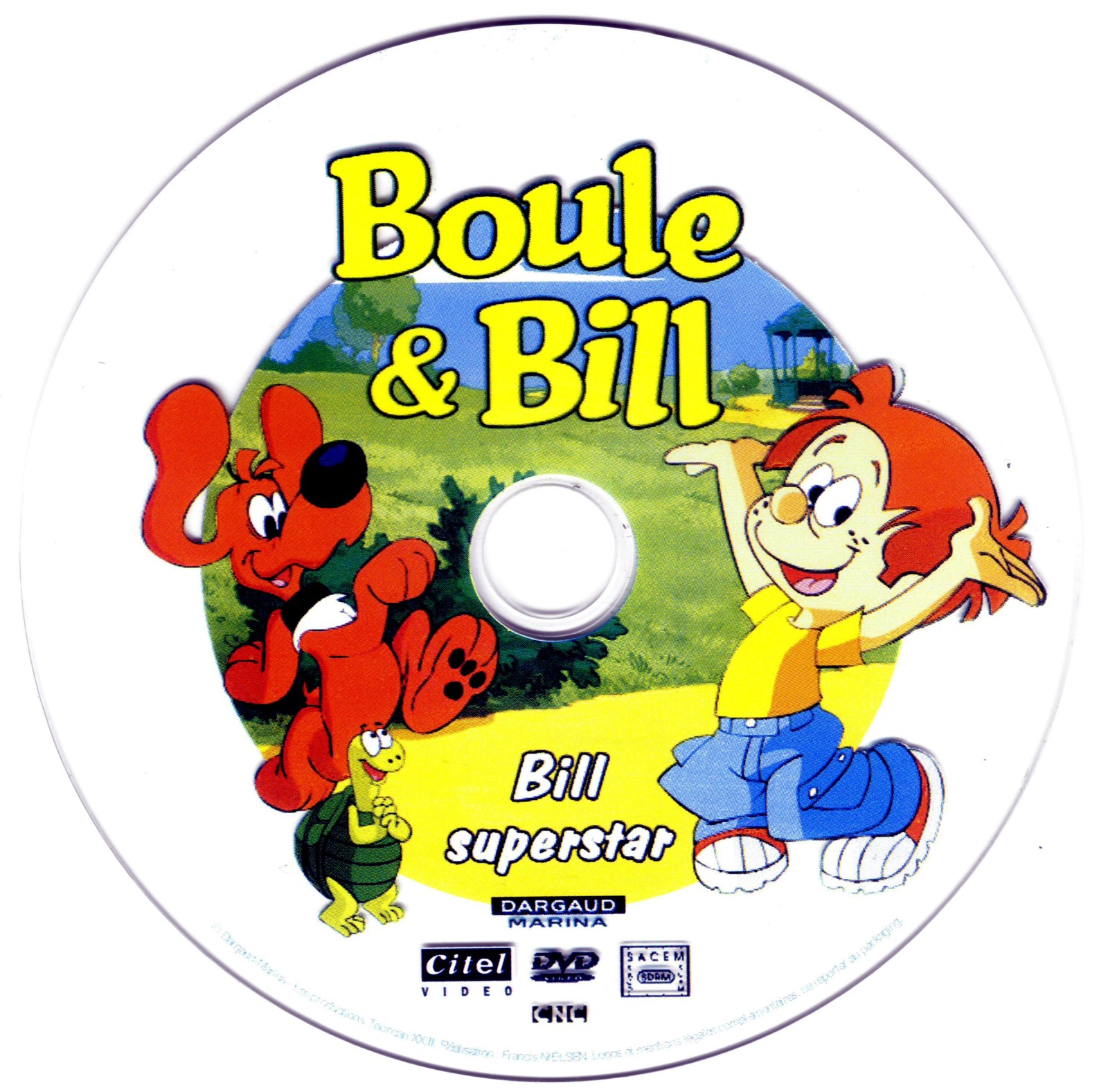 Boule et Bill Bill Superstar