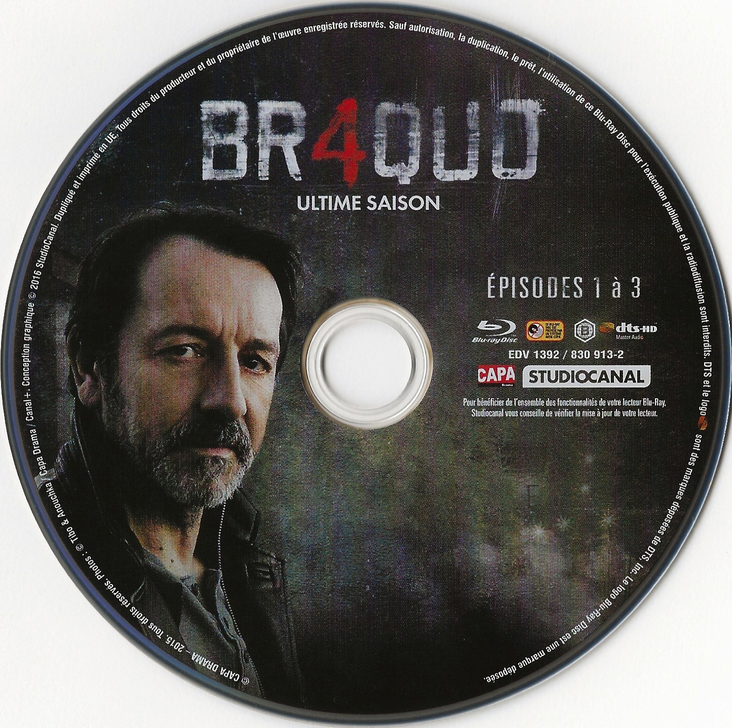 Braquo Saison 4 DISC 1 (BLU-RAY)