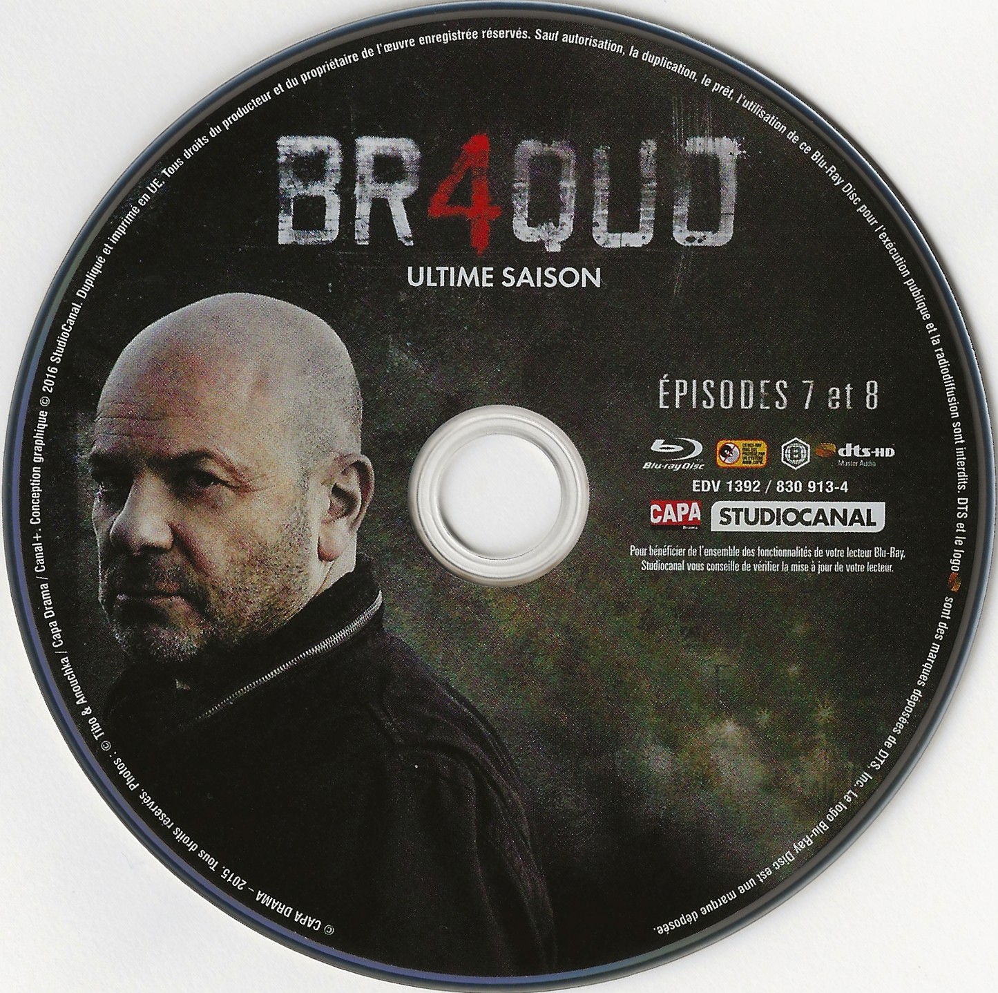 Braquo Saison 4 DISC 3 (BLU-RAY)