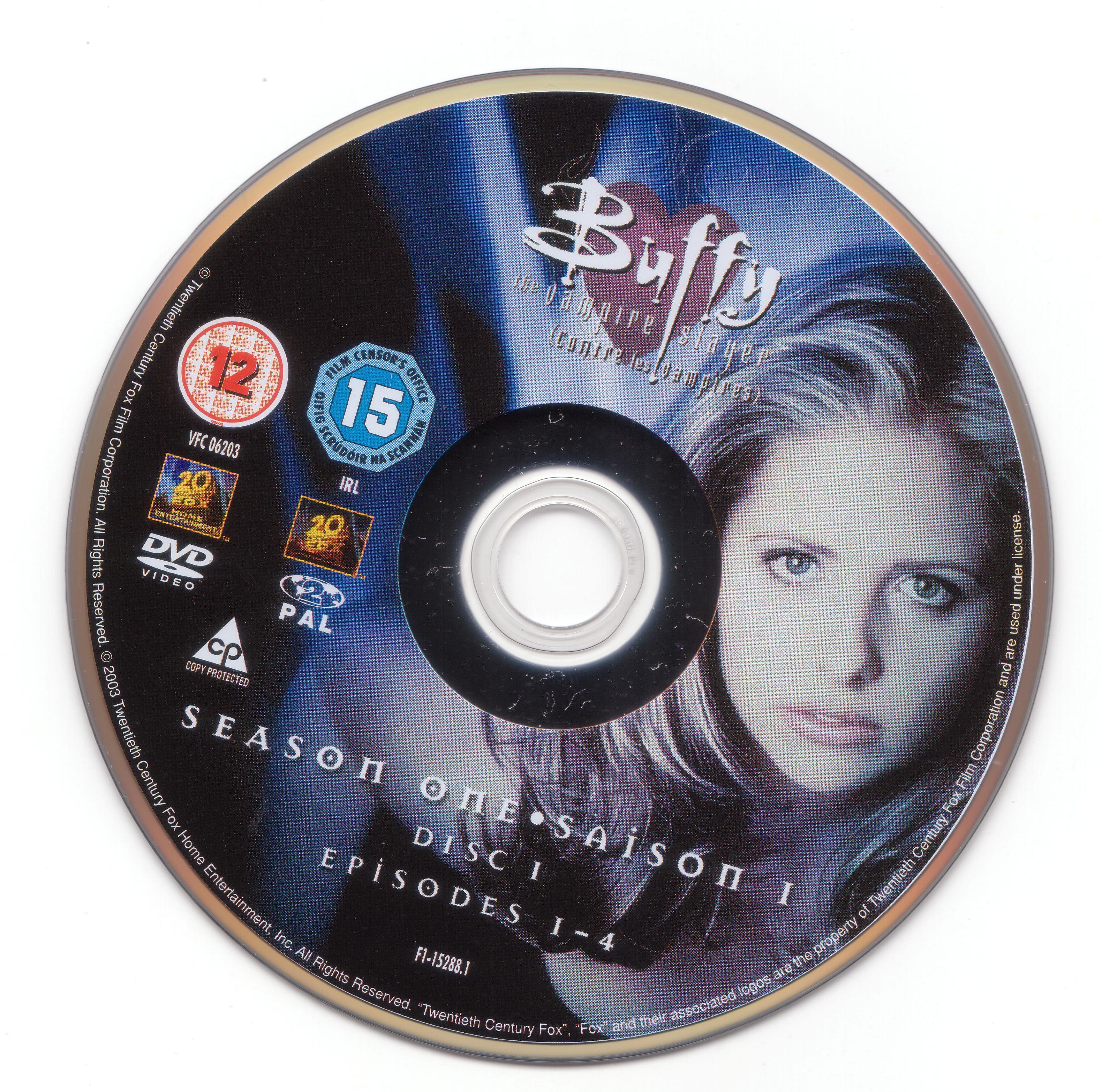 Buffy contre les vampires Saison 1 DVD 1