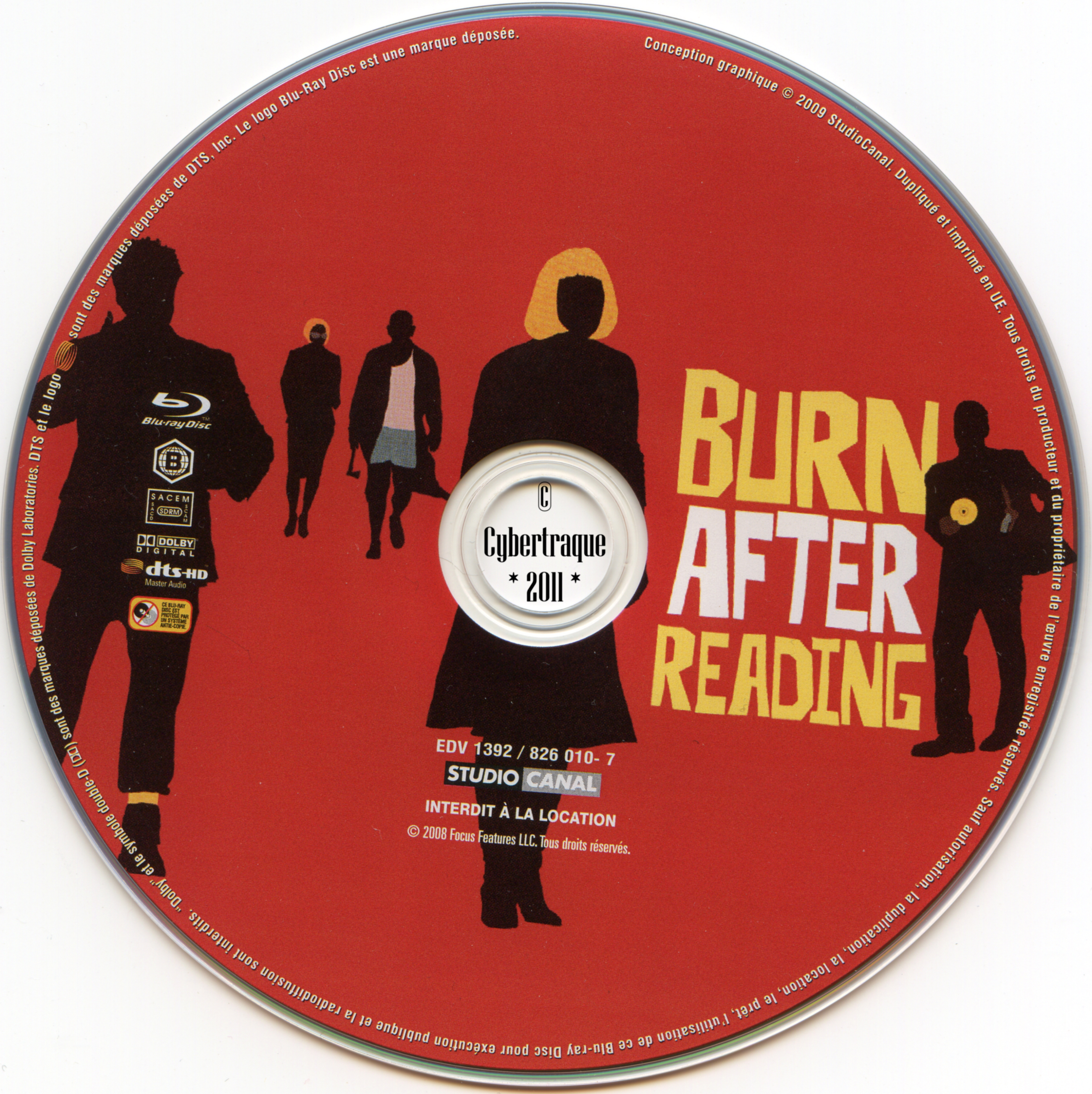 Burn after reading (BLU-RAY)