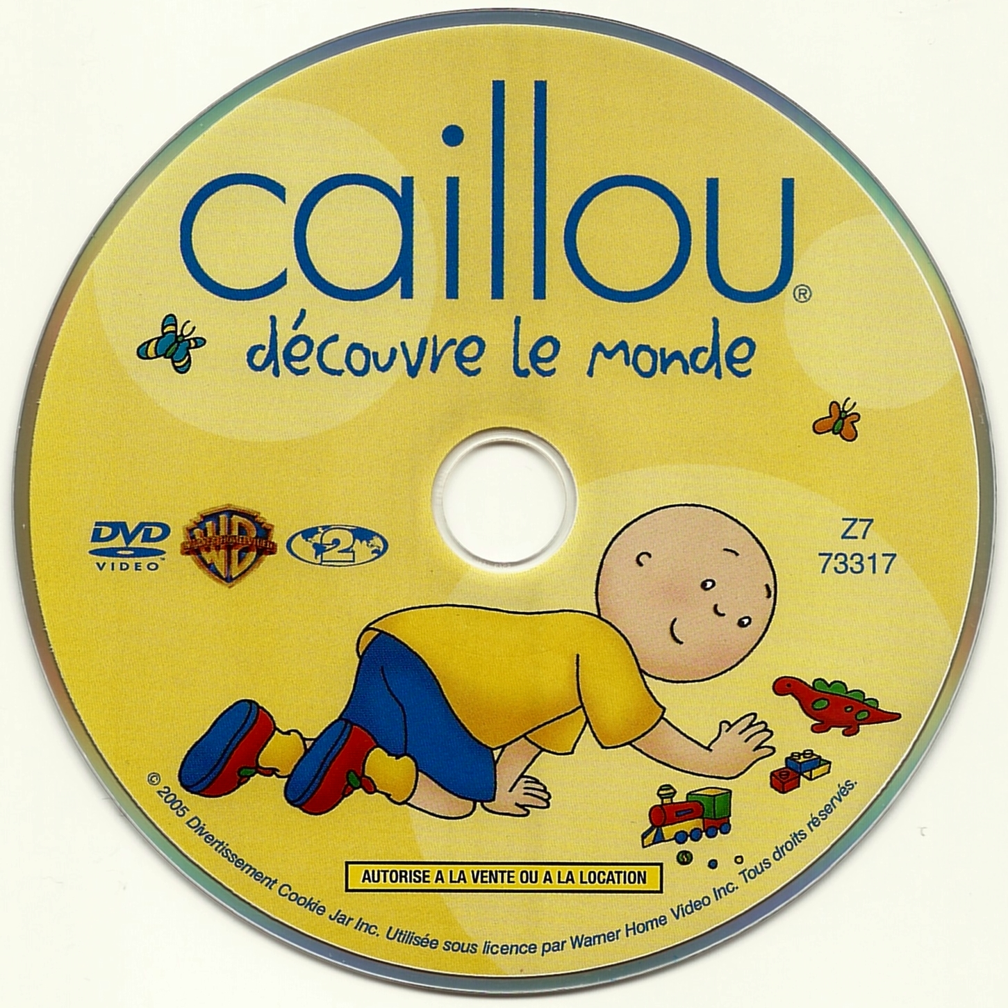 Caillou dcouvre le monde