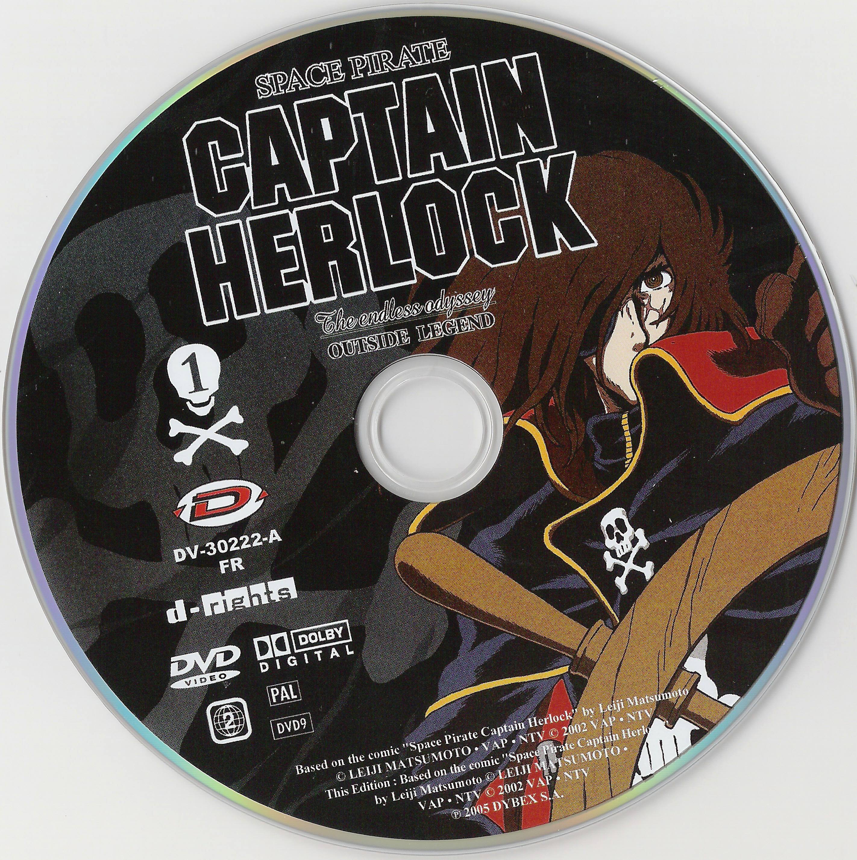 Captain Herlock The endless odyssey DVD 1