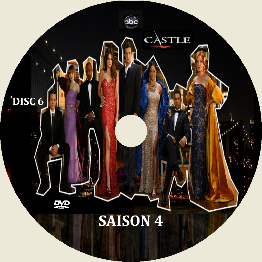 Castle saison 4 DVD 6 custom