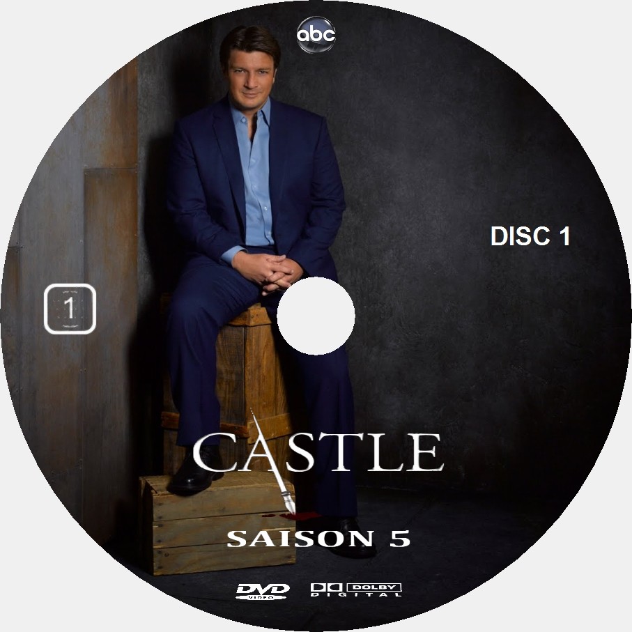 Castle saison 5 DISC 1 custom