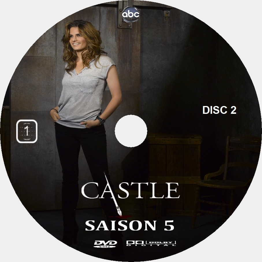 Castle saison 5 DISC 2 custom