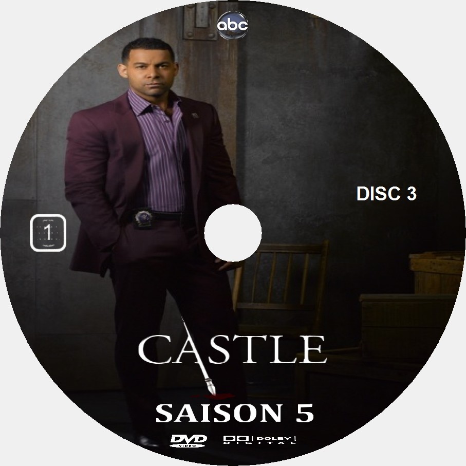 Castle saison 5 DISC 3 custom