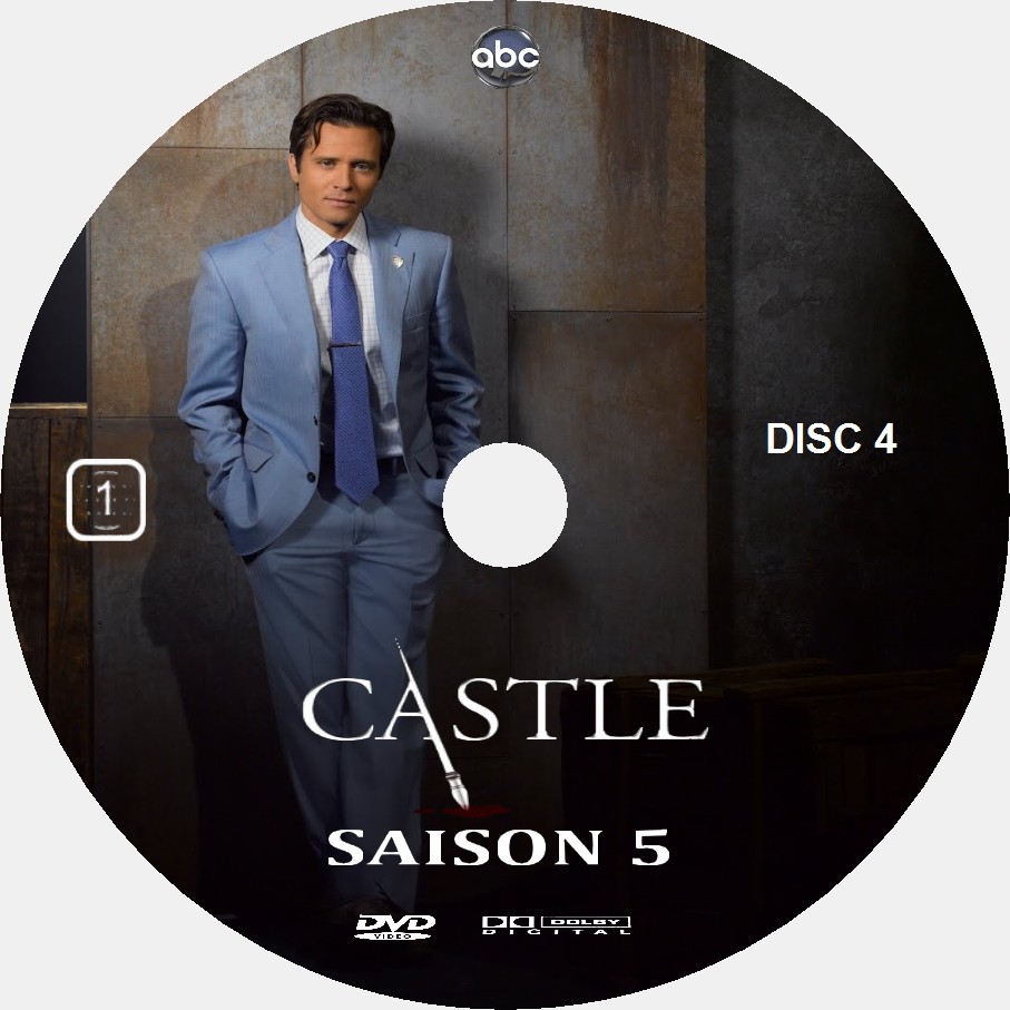 Castle saison 5 DISC 4 custom