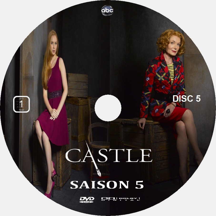 Castle saison 5 DISC 5 custom