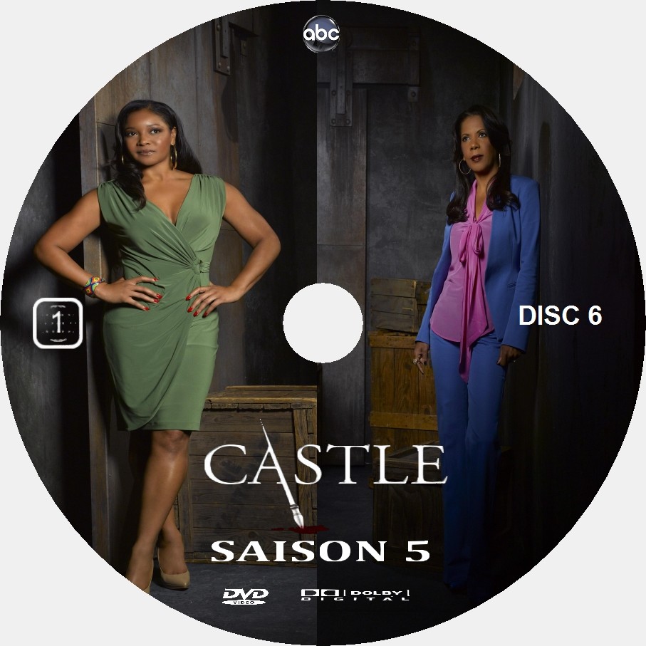 Castle saison 5 DISC 6 custom